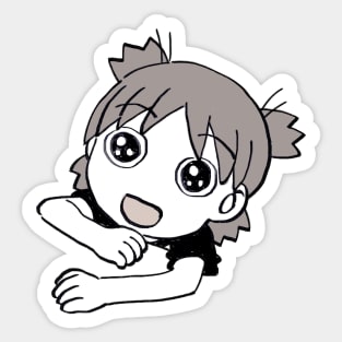 starry eyed yotsuba reaction meme Sticker